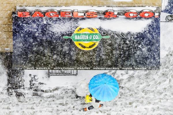 Photograph Mitchell Funk Blue Umbrella on One Eyeland